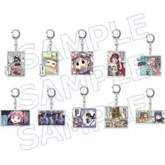 京まふ　受注生産品　マギアレコード　マギレポ　コマ割りキーホルダー