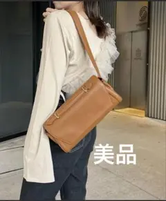【美品】CAPRICIEUX LEMAGEミニマルロールバッグ