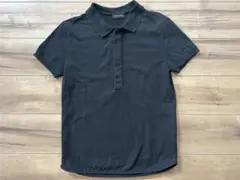 KRIS VAN ASSCHE ブラックポロシャツ S