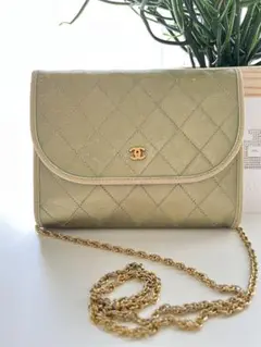 正規品CHANEL シャネル マトラッセ ウォレットミニバック