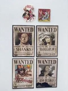 ワンピース　ONE PIECE 前売り特典　ステッカー　麦わらストア　ブロマイド