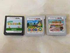 どうぶつの森シリーズ3本セット　動作確認済み