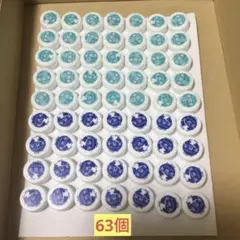 ペットボトルキャップ　合計63個