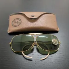 RayBan ヴィンテージサングラス　デコット（ナワテ） Ray-Ban USA 60s Vintage B&L Kalichrome Aviator 12kGF 