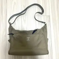 【anello】ショルダーバッグ　ライトグレー