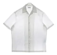 《JIL SANDER》24SS ヘビーオーガニックコットン半袖シャツ