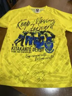 栃木SC 小堀選手サイン入りTシャツ　美品