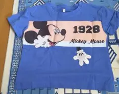 ミッキーマウス Tシャツ 1928 青