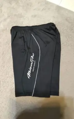 ミズノプロ　ハーフパンツ　ショートパンツ　Lサイズ　ブラック　野球