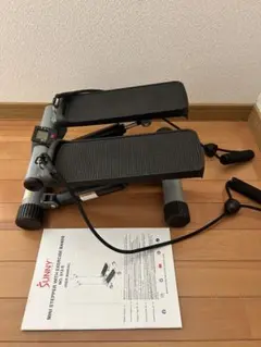 SUNNYMINI STEPPER WITH EXERCISE BANDS