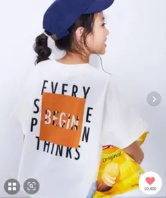 《新品》デビロック デビラボ スーパーBIGシルエット プリント半袖Tシャツ☆