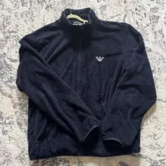 EMPORIO ARMANI フリースジャケット ネイビー