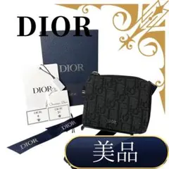 ディオール キャンバス オブリーク ラウンドファスナー 折り財布