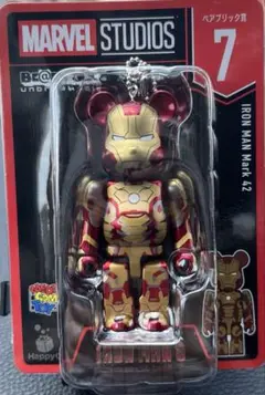 MARVEL Happyくじ「BE@RBRICK」7 アイアンマン Mark42