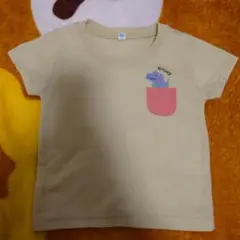 西松屋　エルフィンドール 恐竜柄　グリーン　Tシャツ 80サイズ