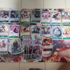 ワンピースカード 受け継がれる意志 緑SR以下4コン