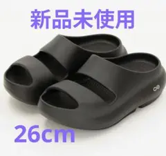 新品未使用　ウーフォスウーヤーリカバリーサンダル　BLACK　26cm