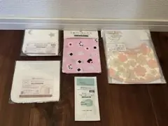 新品未使用/バースデイ/ベビー/花柄スタイ/ガーゼハンカチ/ベビーローション