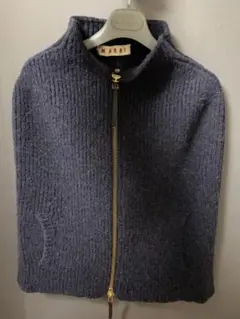 MARNI マルニ ネイビーニットジレ