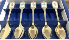 【レア】郵便局 粗品 スプーンセット ユウちゃん 初期 レトロ 定額預金