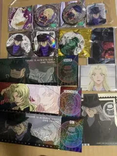 名探偵コナン　ジン　ベルモット　グッズセット