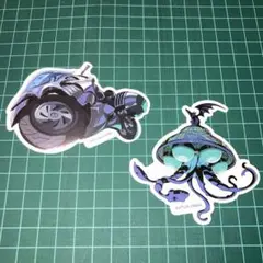 ペルソナ5 ステッカー　ヨハンナ　クイーン　ネクロノミコン　ナビ　セット