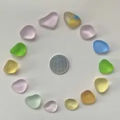 191 シーグラス　小鳥さんセット