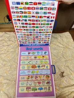 【アメリカ購入】英語学習　自立型特大ボード