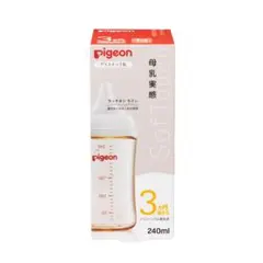 新品 未使用 pigeon ソフトタッチ哺乳瓶 240ml Mサイズ