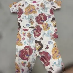 パジャマ ディズニープリンセス 半袖 90cm