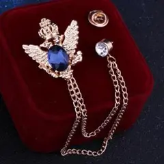ラペルピン　アクセサリー　メンズ　スーツ小物　ブローチ　ピンバッチ　イーグル　鷲