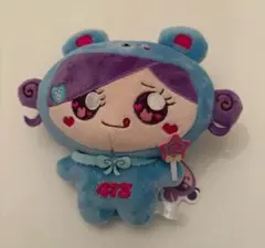 しなこクマ 大　ぬいぐるみ ブルー　マスコット　シナコ　475