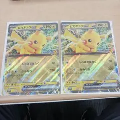 JR東日本 ポケモン スタンプラリー 2025 ピカチュウ ex 2枚セット