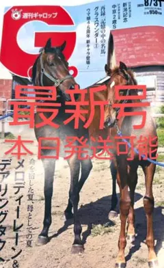 最新号 週刊ギャロップ 2025/8/31日号 Gallop 競馬 雑誌 JRA