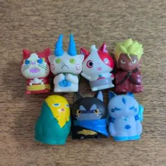 妖怪ウォッチ キャラクター指人形 7体セット