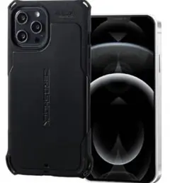 エレコム iPhone 12ProMax ハイブリッドケース ZEROSHOCK
