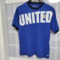 Nike Manchester United Tシャツ 青　新品タグ付き… M