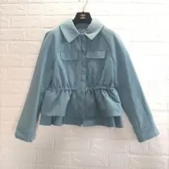 美品✨Viaggio Blu キルティング　中綿 　ペプラムジャケット