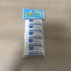 サクラクレパス プラスチック消しゴム 6個入り