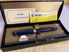 パイロット カスタムレガンス 万年筆 ブルー F