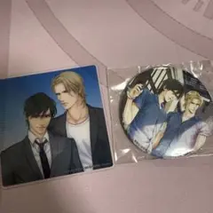 DEADLOCK クリアコースター　缶バッジセット