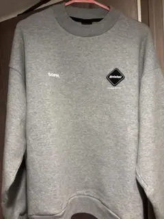 FCRB-TECH SWEAT TEAM CREWNECK BAGGY TOP