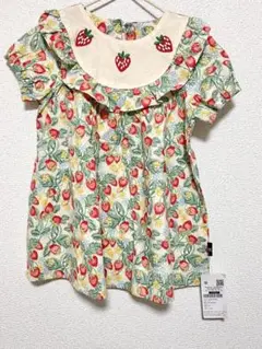 新品いちごワンピース