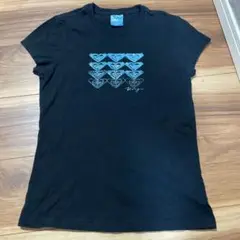 ロキシー　roxy Tシャツ　ブラック　S レディース　usa製
