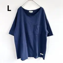 4979【極美品】メンズL スウェットtシャツ 半袖　カジュアル　オーバーサイズ