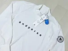 アンパスィ◆メンズ用ゴルフニット トレーナー ◆ and per se Mサイズ