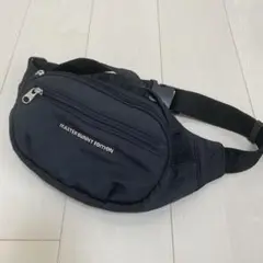 MASTER BUNNY EDITION ウエストポーチ ブラック