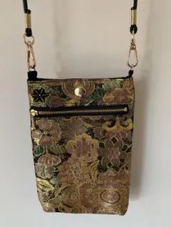 お値下げ‼️美品❗️袋帯リメイク　ショルダーバッグ！