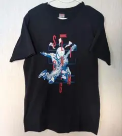 MARVEL スパイダーマン Tシャツ　L　ネイビー　前後プリント