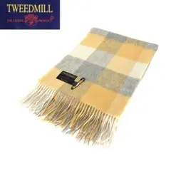 ツイードミル TWEEDMILL 大判ストール マフラー イギリス製 ラムウール